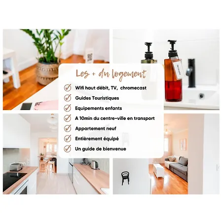 Lägenhet Bonabonheur - T3bis - Havre De Paix Toulousain Toulouse