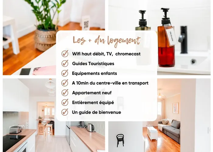 아파트 Bonabonheur - T3bis - Havre De Paix Toulousain 툴루즈